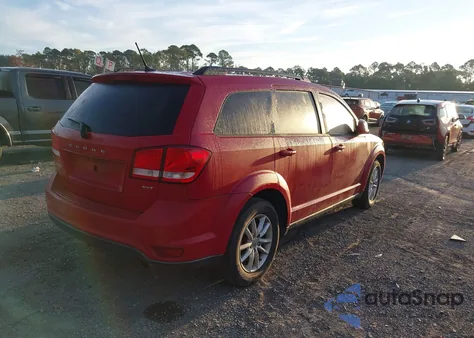 2013 Dodge Journey Sxt из США, поврежденный, VIN 3C4PDCBB7DT709777